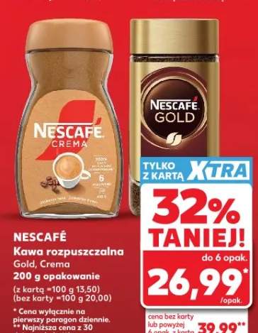 Kawa rozpuszczalna Gold, Crema