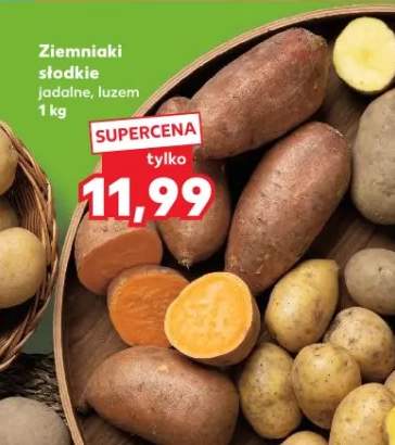 Ziemniaki słodkie jadalne, luzem