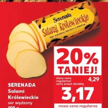 Salami Królewieckie ser wędzony