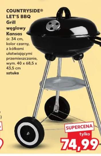 Grill węglowy Kansas