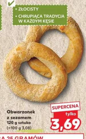 Obwarzanek z sezamem