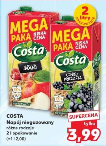 Napój niegazowany różne rodzaje