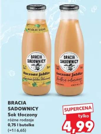 Sok tłoczony różne rodzaje