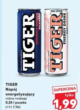 Napój energetyzujący różne rodzaje