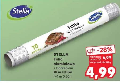 Folia aluminiowa z tłoczeniem