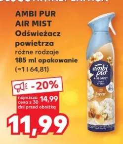 Air mist odświeżacz powietrza różne rodzaje