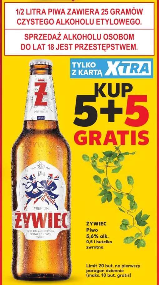 Piwo Żywiec 5,6% alk.