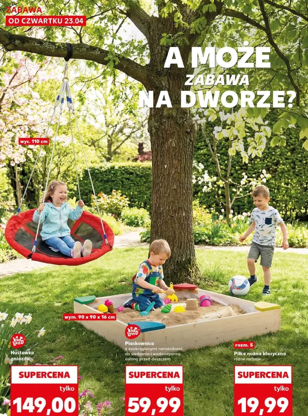 Piaskownica z zaokrąglonymi narożnikami do siedzenia i wodoodporną osłoną przed deszczem