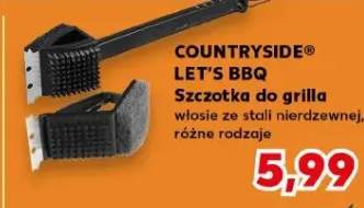Szczotka do grilla włosie ze stali nierdzewnej