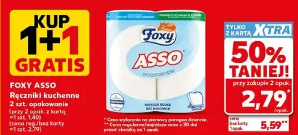 Ręczniki kuchenne Foxy Asso