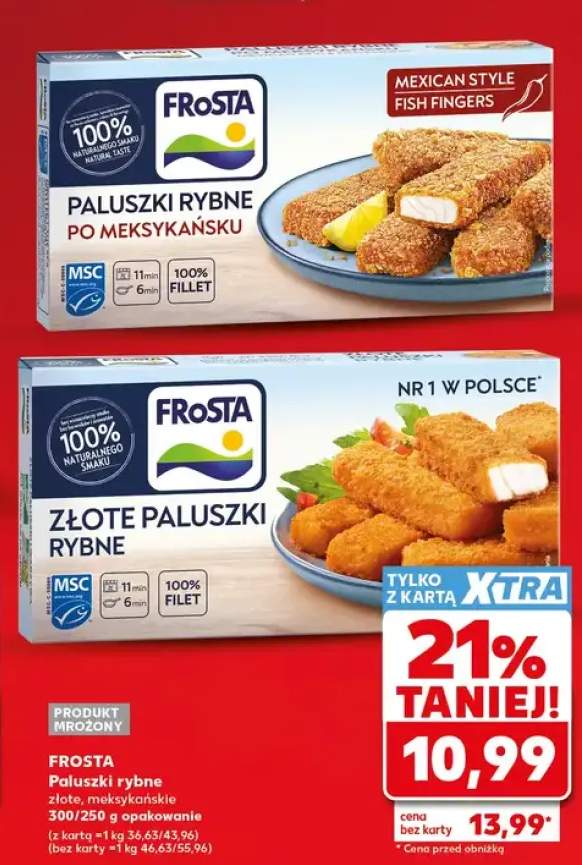 Złote paluszki rybne FRoSTA