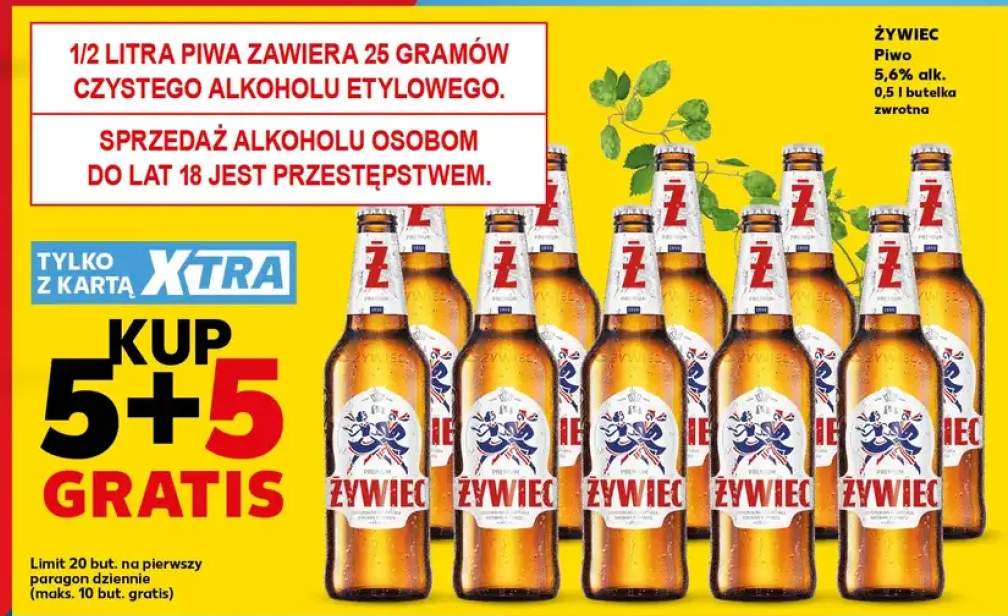 Piwo Żywiec 5,6% alk.
