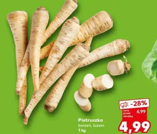 Pietruszka korzeń luzem