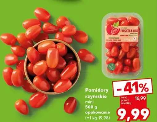 Pomidory rzymskie mini