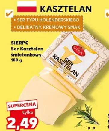 Ser Kasztelan śmietankowy Sierpc