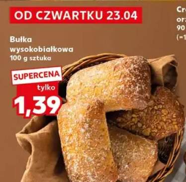 Bułka wysokobiałkowa