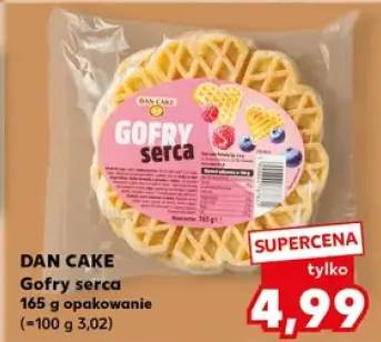 Gofry serca Dan Cake