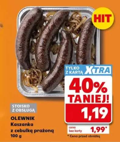 Kaszanka z cebulką prażoną Olewnik