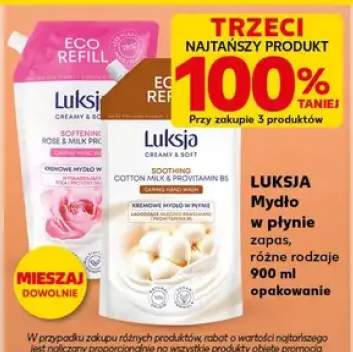 Mydło w płynie Luksja Creamy & Soft Cotton Milk & Provitamin B5