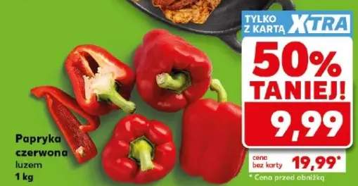 Papryka czerwona luzem