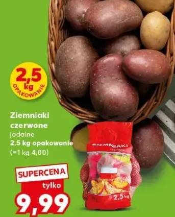 Ziemniaki czerwone jadalne