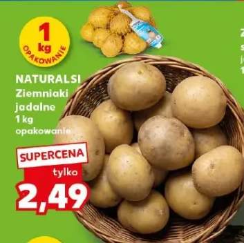 Ziemniaki jadalne Naturalsi 1kg opakowanie