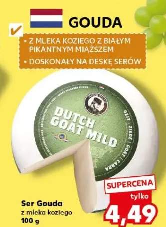 Ser Gouda z mleka koziego