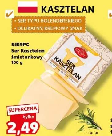 Ser Kasztelan śmietankowy Sierpc