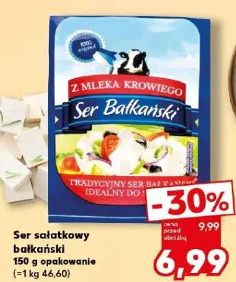 Ser sałatkowy bałkański z mleka krowiego