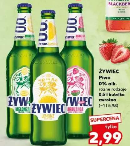 Piwo Żywiec 0% alk.
