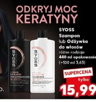 Szampon Syoss różne rodzaje