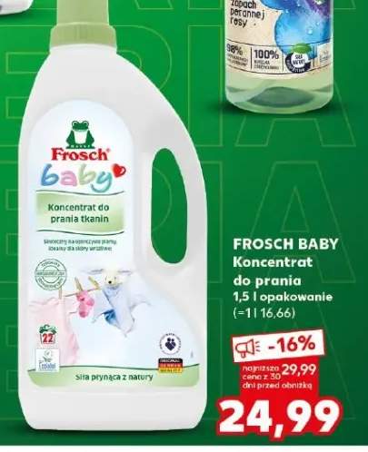 Koncentrat do prania tkanin Frosch Baby