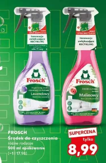 Środek do czyszczenia Frosch Malinowy