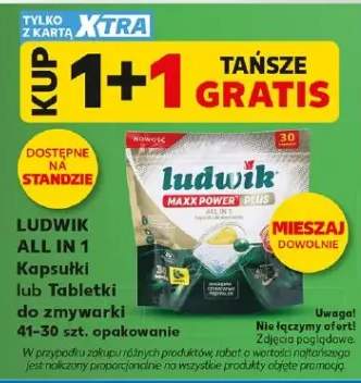 Kapsułki do zmywarki Ludwik All in 1