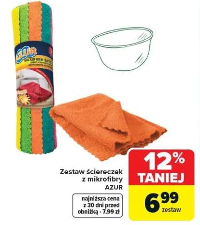 ścierka z mikrofibry