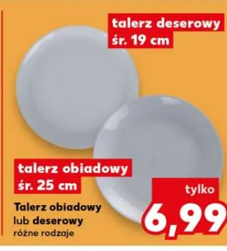 Talerz obiadowy