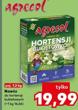 Nawóz do hortensji bukietowych Agrecol