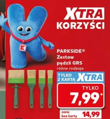 Zestaw pędzli GRS Parkside