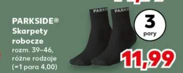 Skarpety robocze Parkside rozm. 39-46
