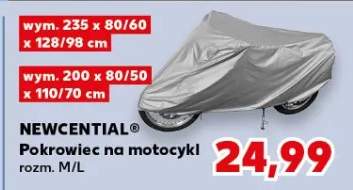 Pokrowiec na motocykl Newcential rozm. M/L