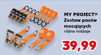 Zestaw pasów mocujących My Project