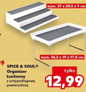 Organizer kuchenny Spice & Soul z antypoślizgową powierzchnią