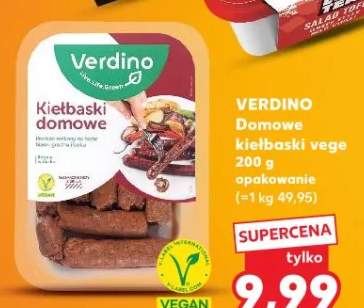Domowe kiełbaski vege Verdino