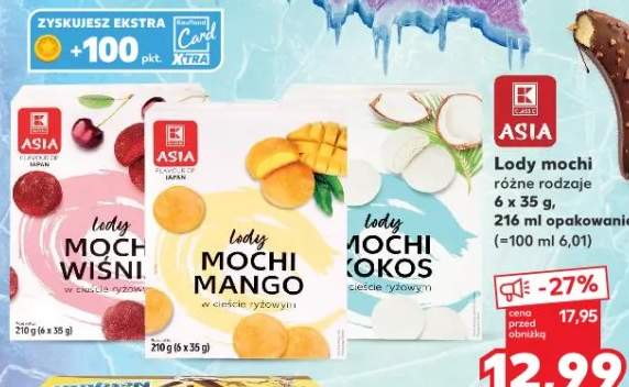 Lody mochi wiśniowe Asia