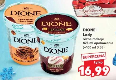 Lody Dione Chocolate Hazelnut