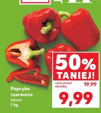 Papryka czerwona luzem