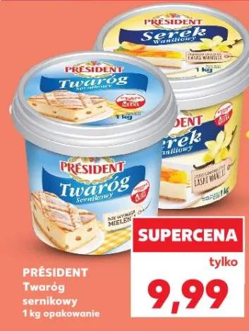 Twaróg sernikowy Président