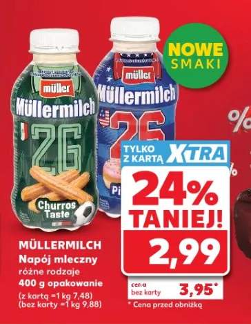 Napój mleczny Müllermilch