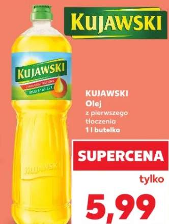 Olej z pierwszego tłoczenia Kujawski