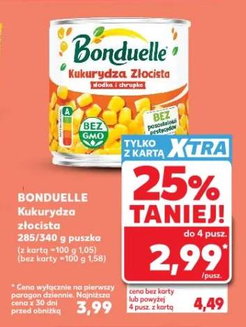 Kukurydza złocista Bonduelle